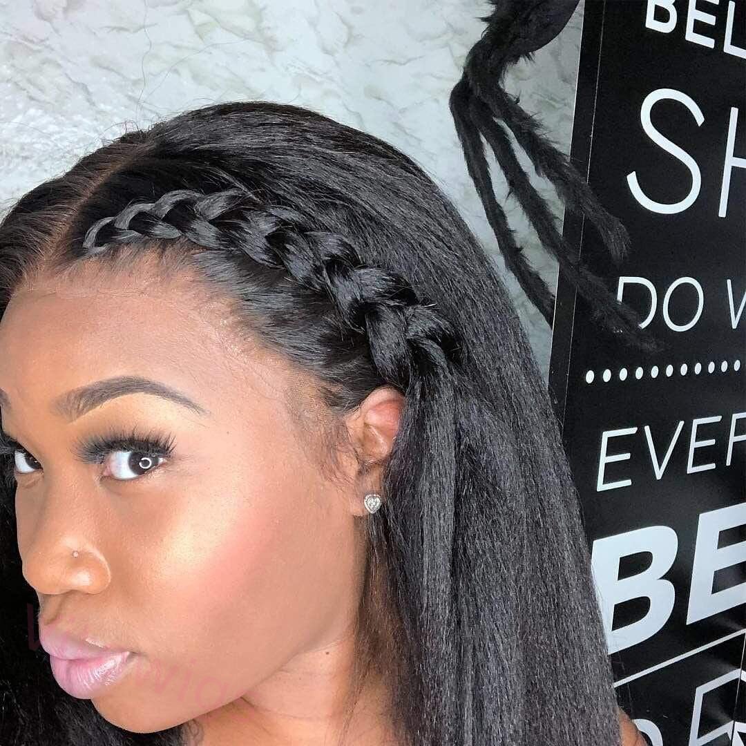 Kinky straight 200% density glueless brazilian black wigs
