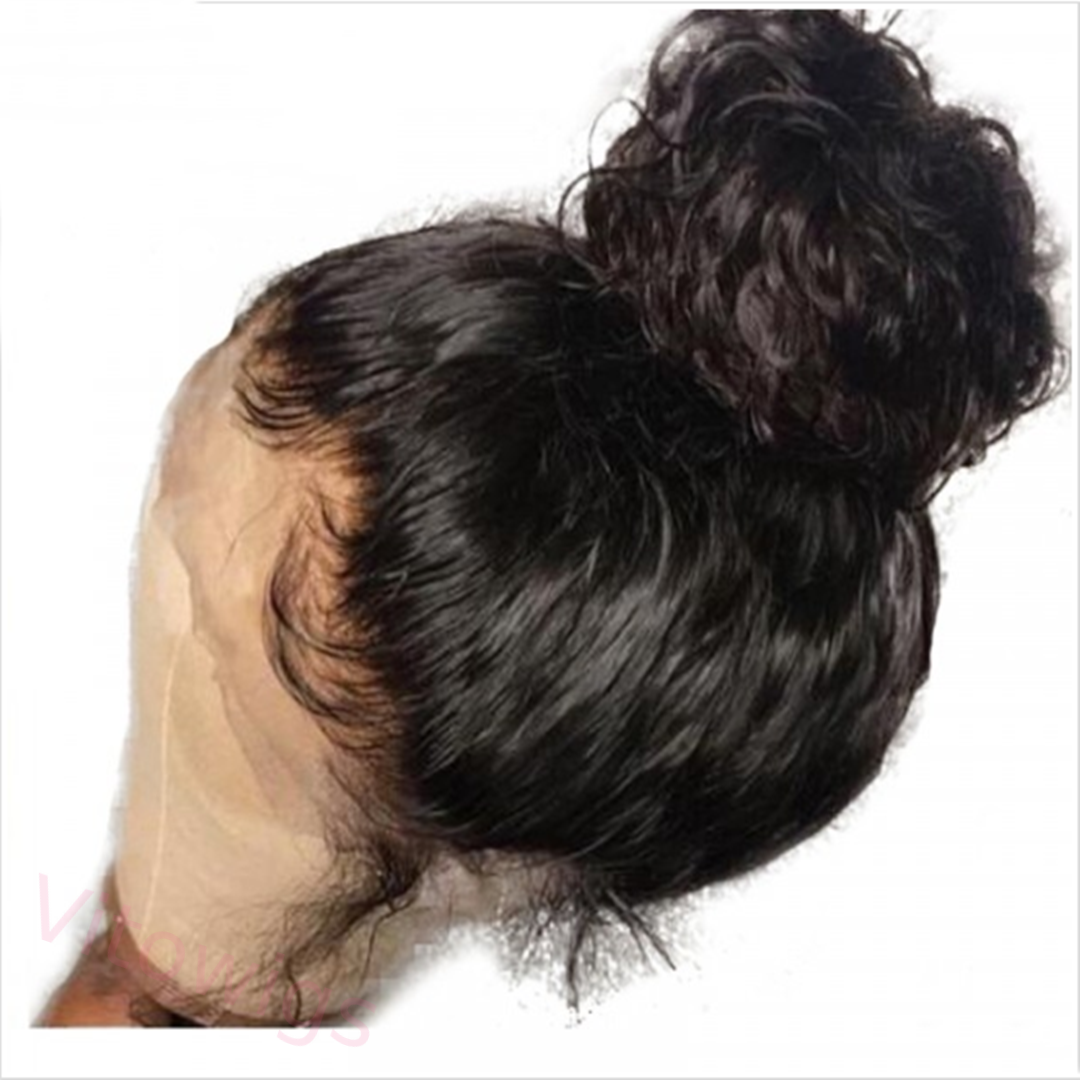 Brown Brazilian Water Wave Long Curly Wigs